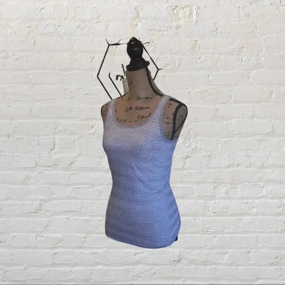 Athleta Striped Tank Top - Gray - Picture 2 of 5